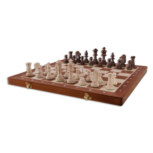 Šachmatų rinkinys GD366, natūralus bukas