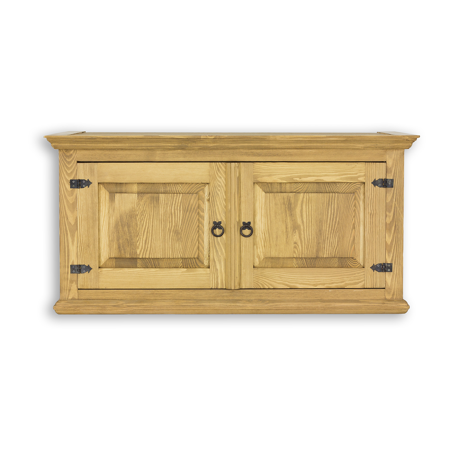 Pušinė spinta RUSTIKAL SF704, pušis, balintas vaškas