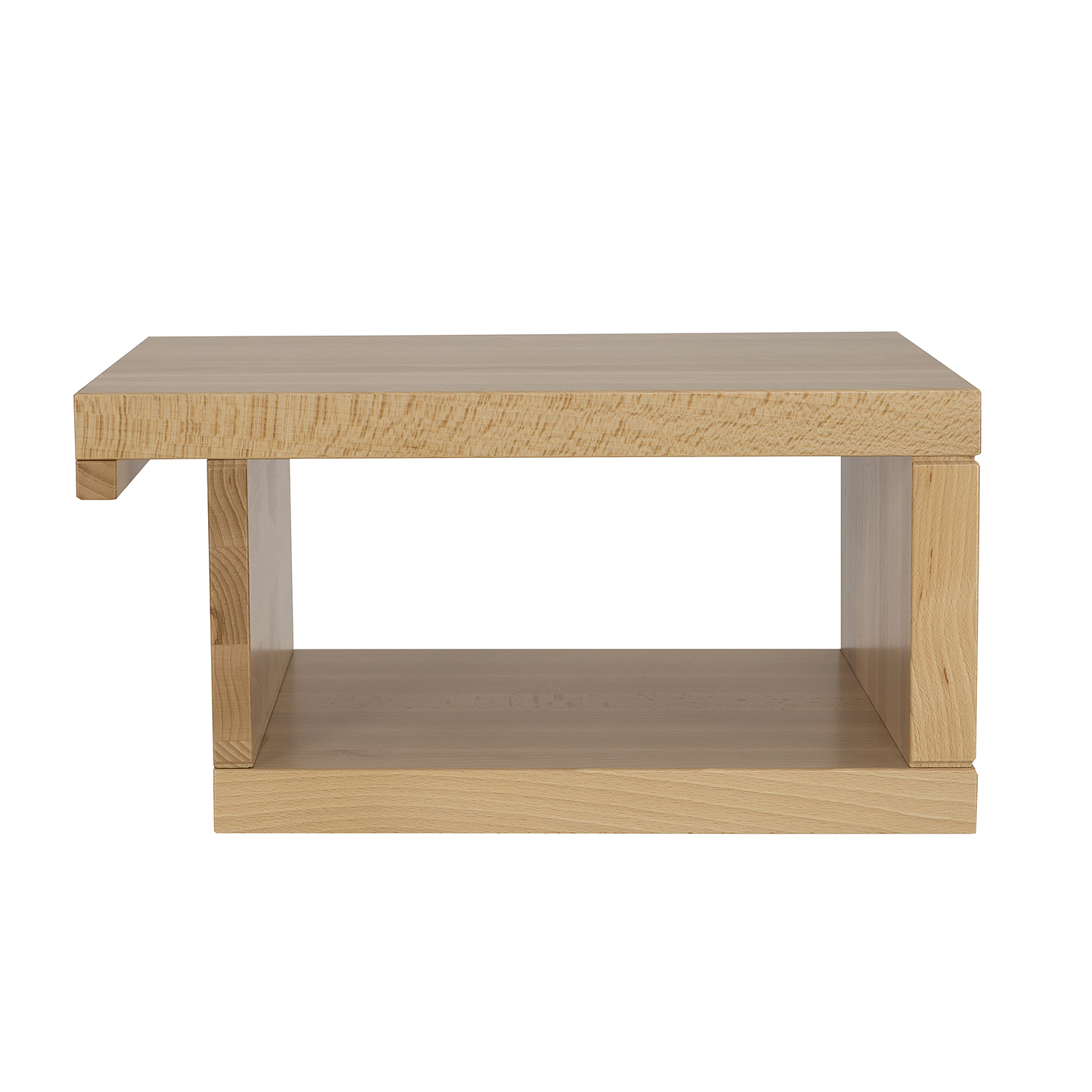 Buko spalvos naktinis staliukas VIP SN117 moka spalvos bukas