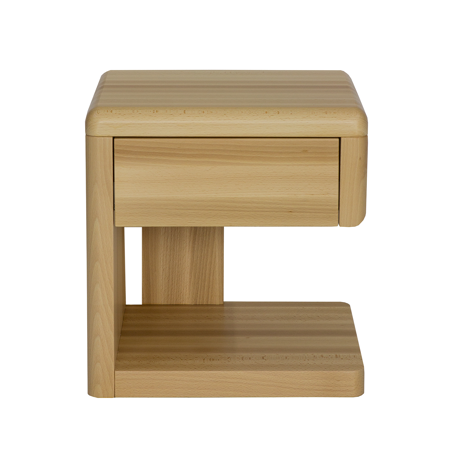 Buko spalvos naktinis staliukas SN119 moka buko spalvos