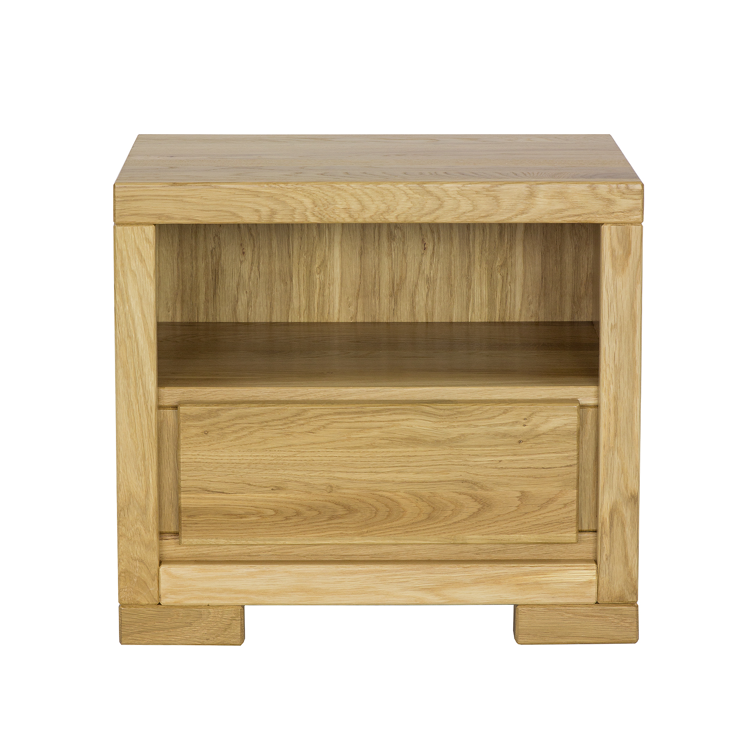 Ąžuolinis naktinis staliukas CLASSIC SN210 medaus ąžuolo spalvos