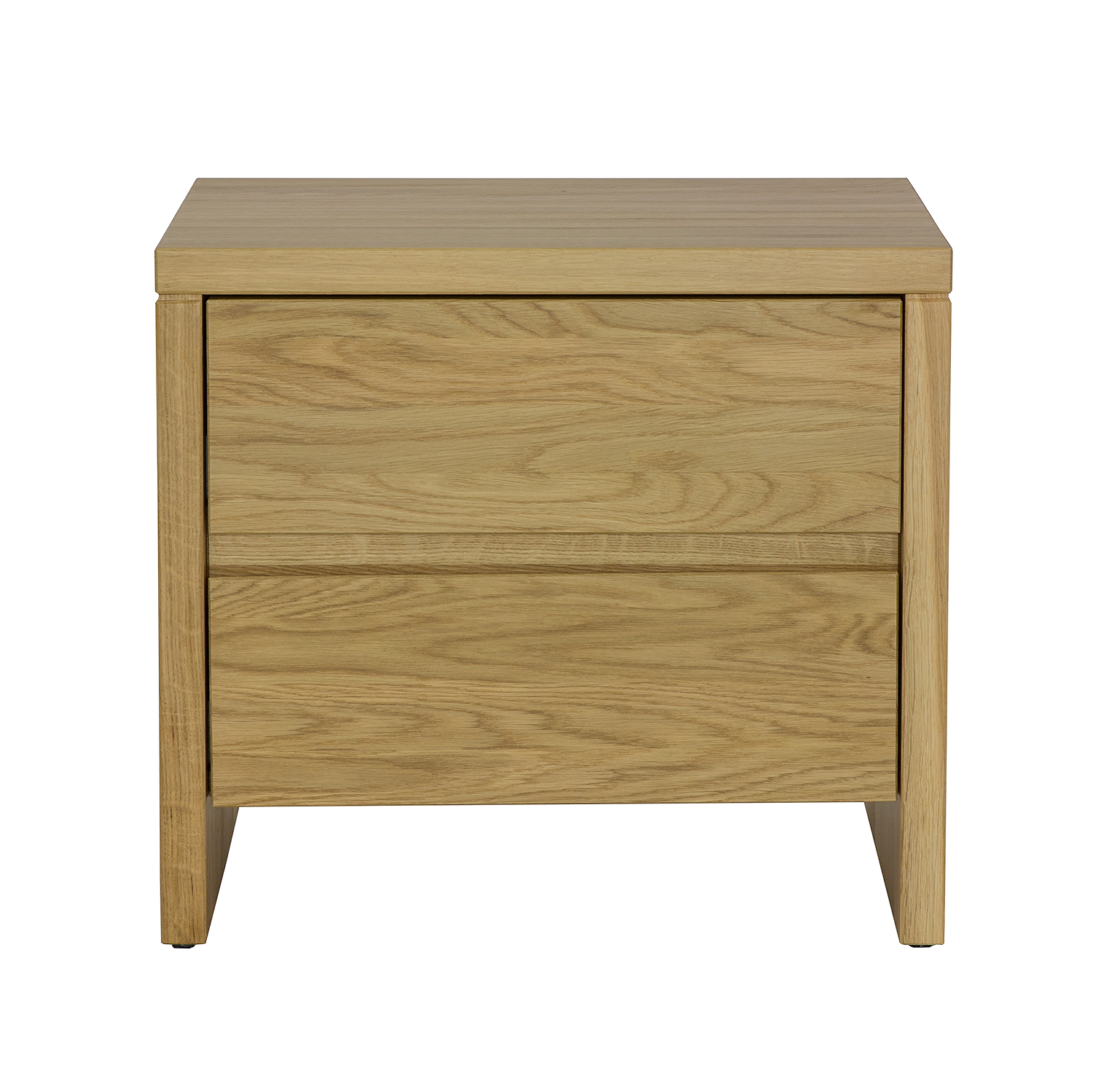 VIP SN215 ąžuolinis naktinis staliukas kakavos ąžuolo spalvos