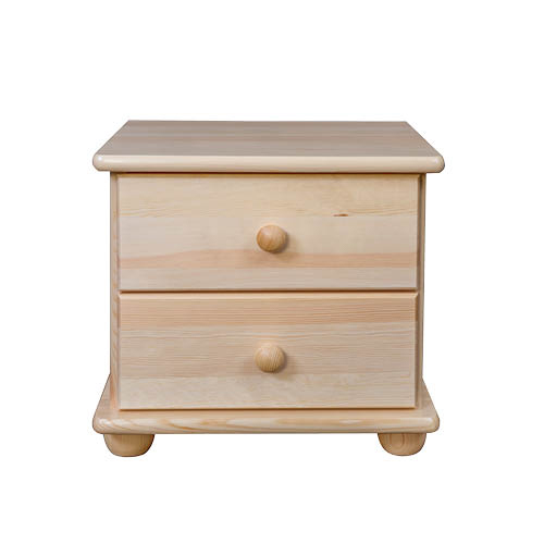CORSICA SN108 pušies ir ąžuolo spalvos naktinis staliukas