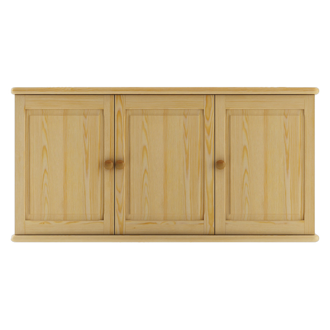 Pušinė vitrina DOULIS KW107 natūrali pušis