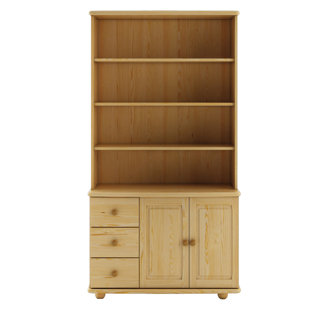 DOULIS KW125 pušies ir ąžuolo vitrina