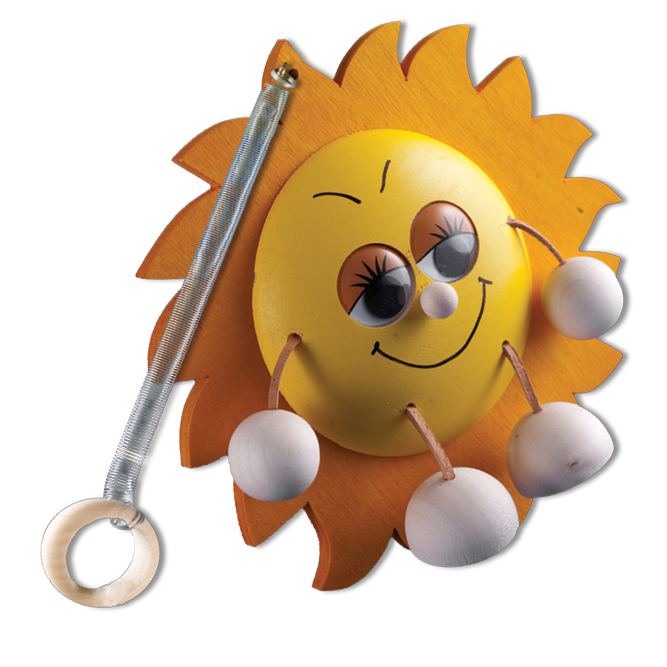 Medinis vaikiškas žaislas GD400 natūralus bukas