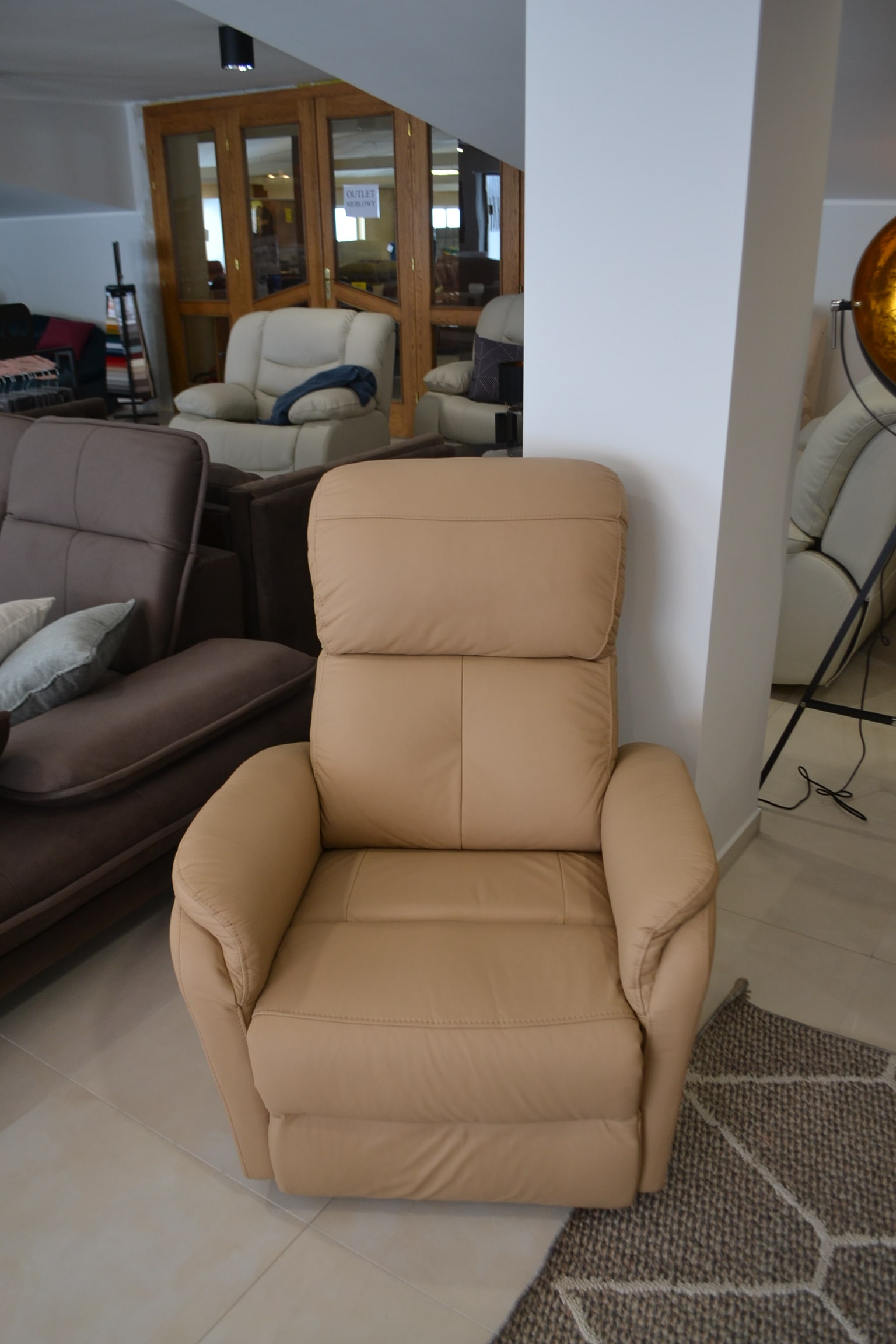 MAGNETT 3+1+1 Madras kapučino rinkinys - Paveikslėlis 3