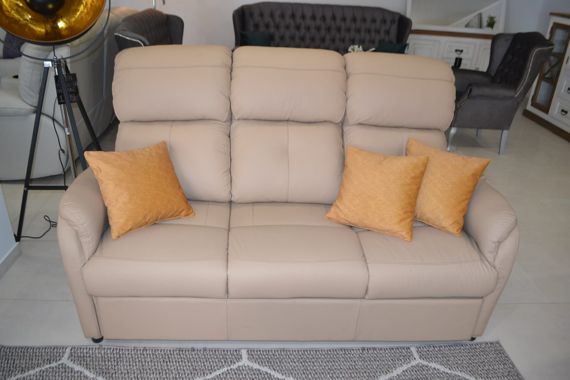 MAGNETT 3+1+1 Madras kapučino rinkinys - Paveikslėlis 2