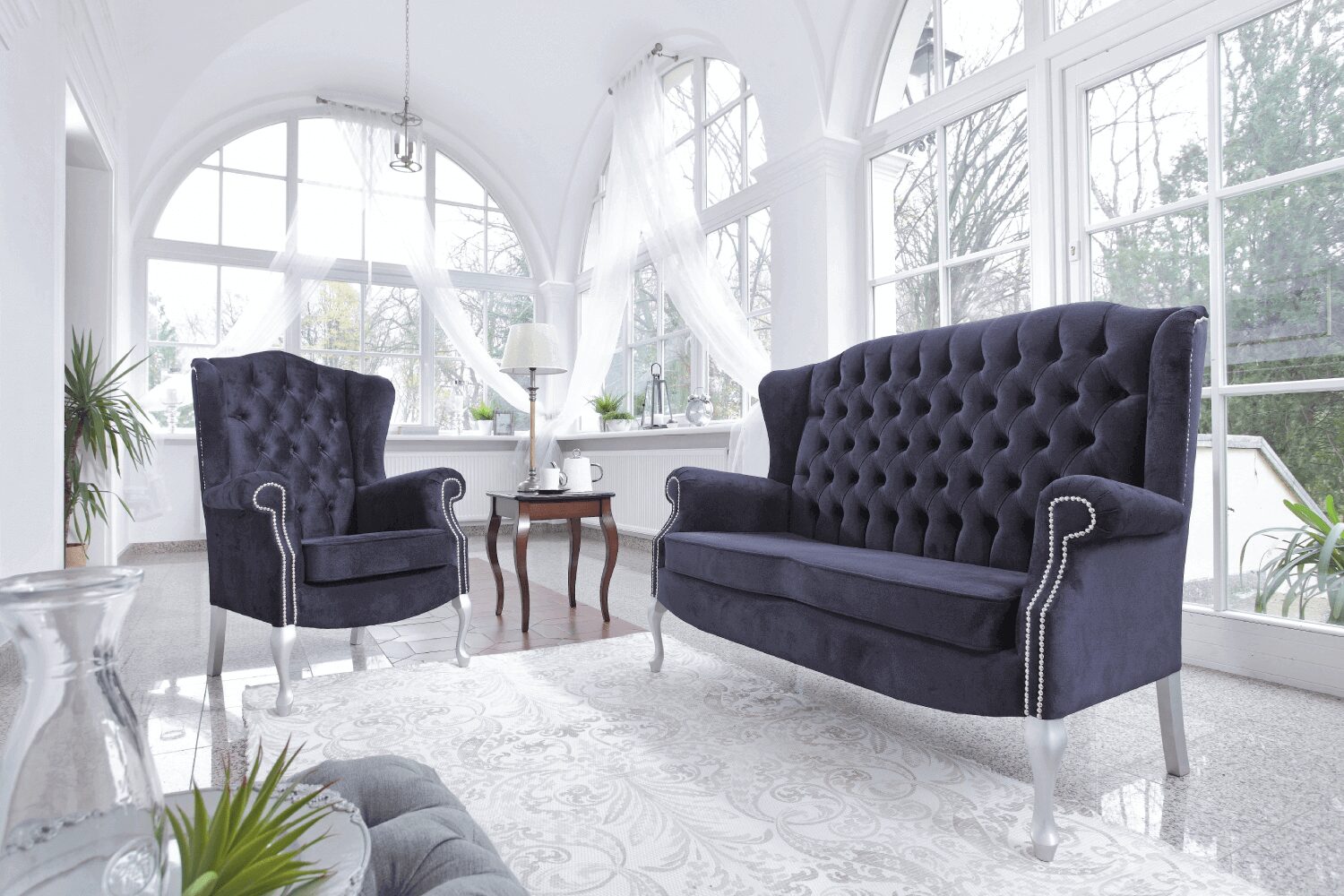 LUDWIG odinė sofa - Paveikslėlis 2