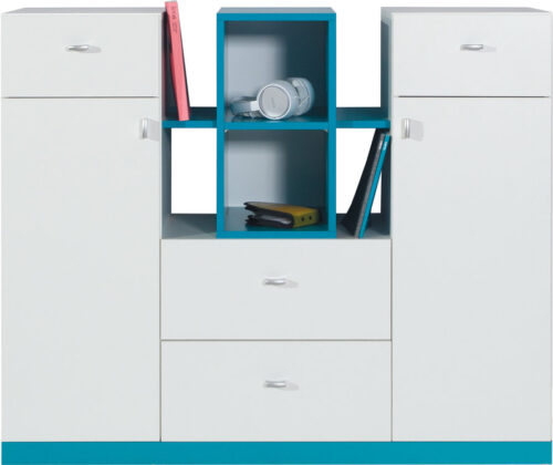 MOBI sistema 10 balta prabanga + turkio spalvos