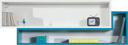 MOBI sistema 14 balta prabanga + turkio spalvos