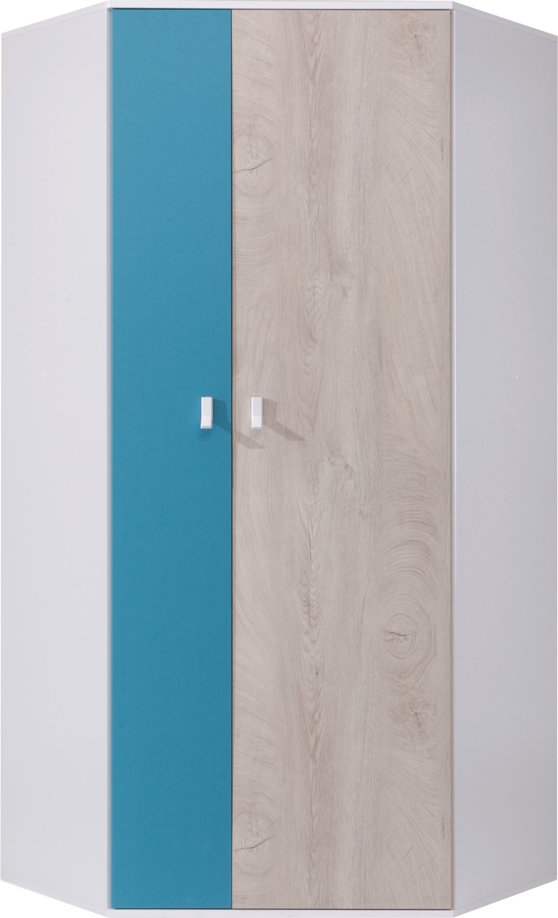 PLANET System 2 balta prabanga + ąžuolas + jūros spalva