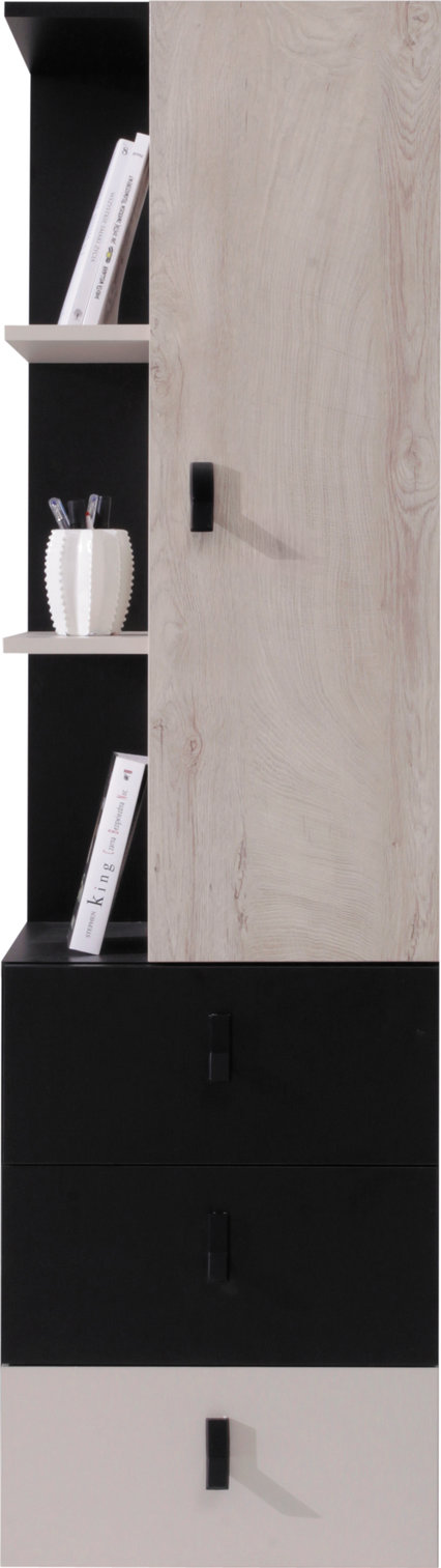 PLANET System 7 juoda + ąžuolas + smėlio spalvos