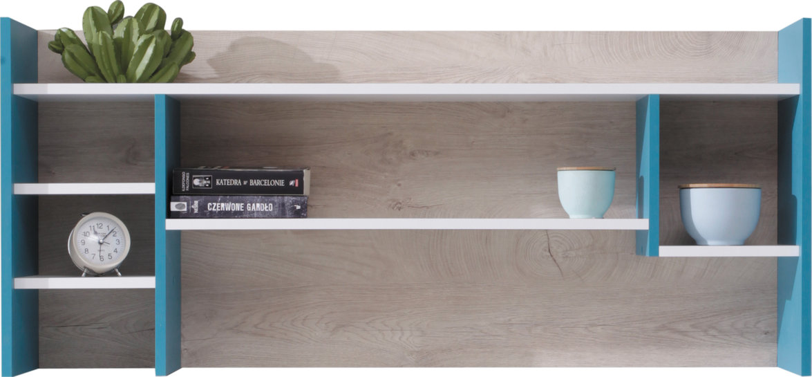 PLANET System 11 balta prabanga + ąžuolas + jūros spalva