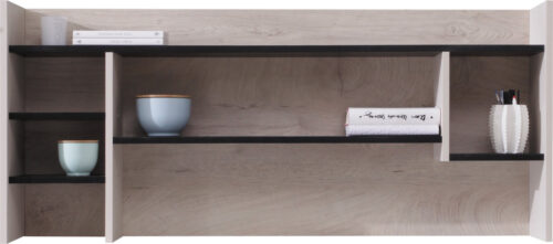 PLANET sistema 11 juoda + ąžuolas + smėlio spalvos