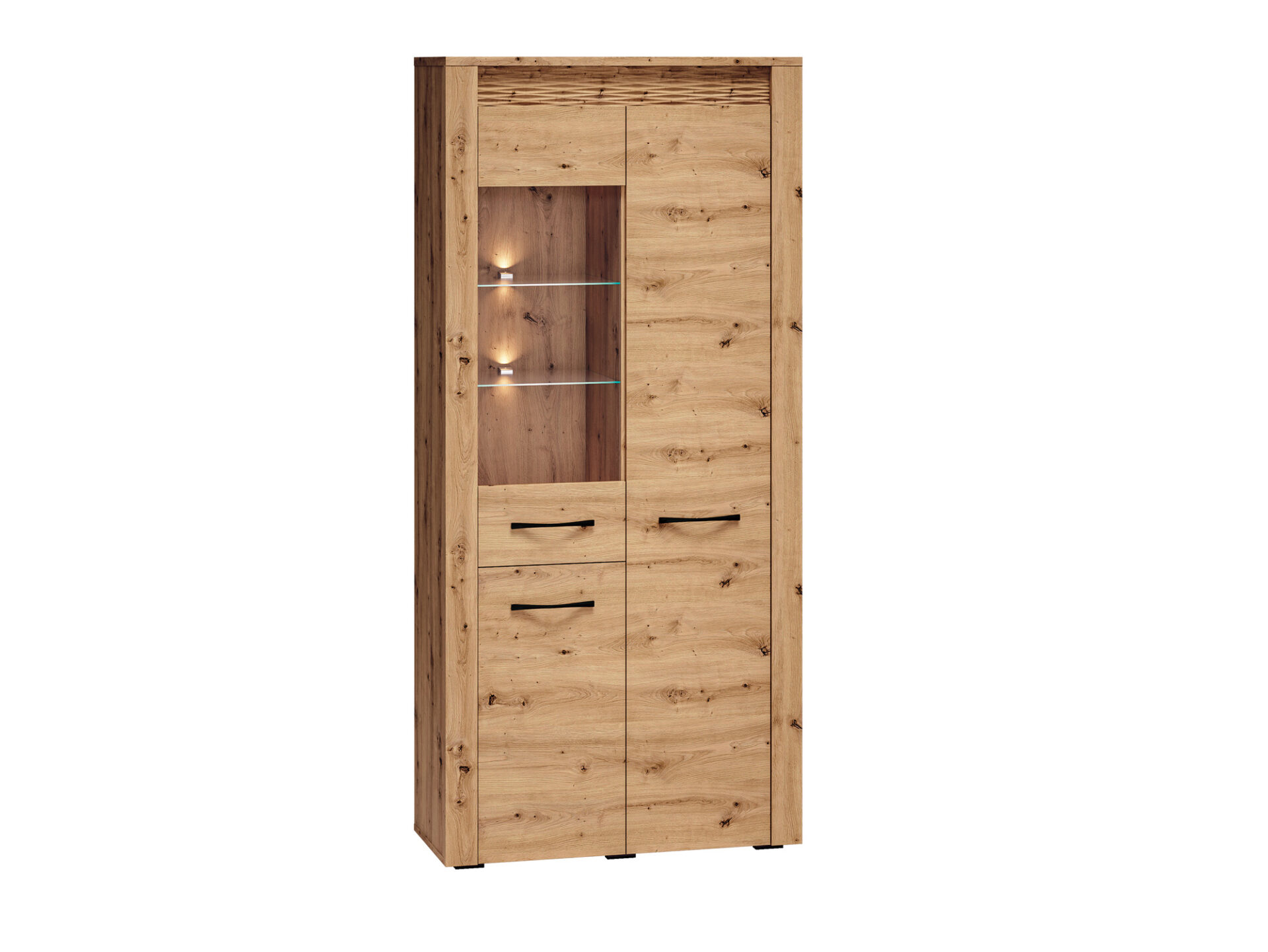 ARTIS 04 ąžuolo spalvos dailylentė - vitrina