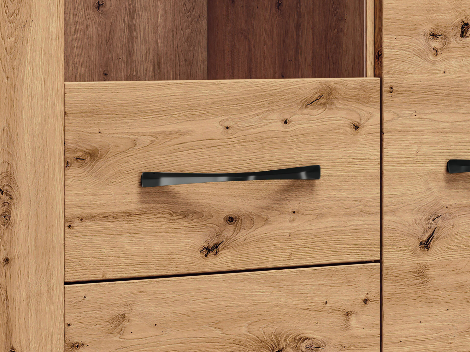 ARTIS 04 ąžuolo spalvos dailylentė - vitrina — изображение 5