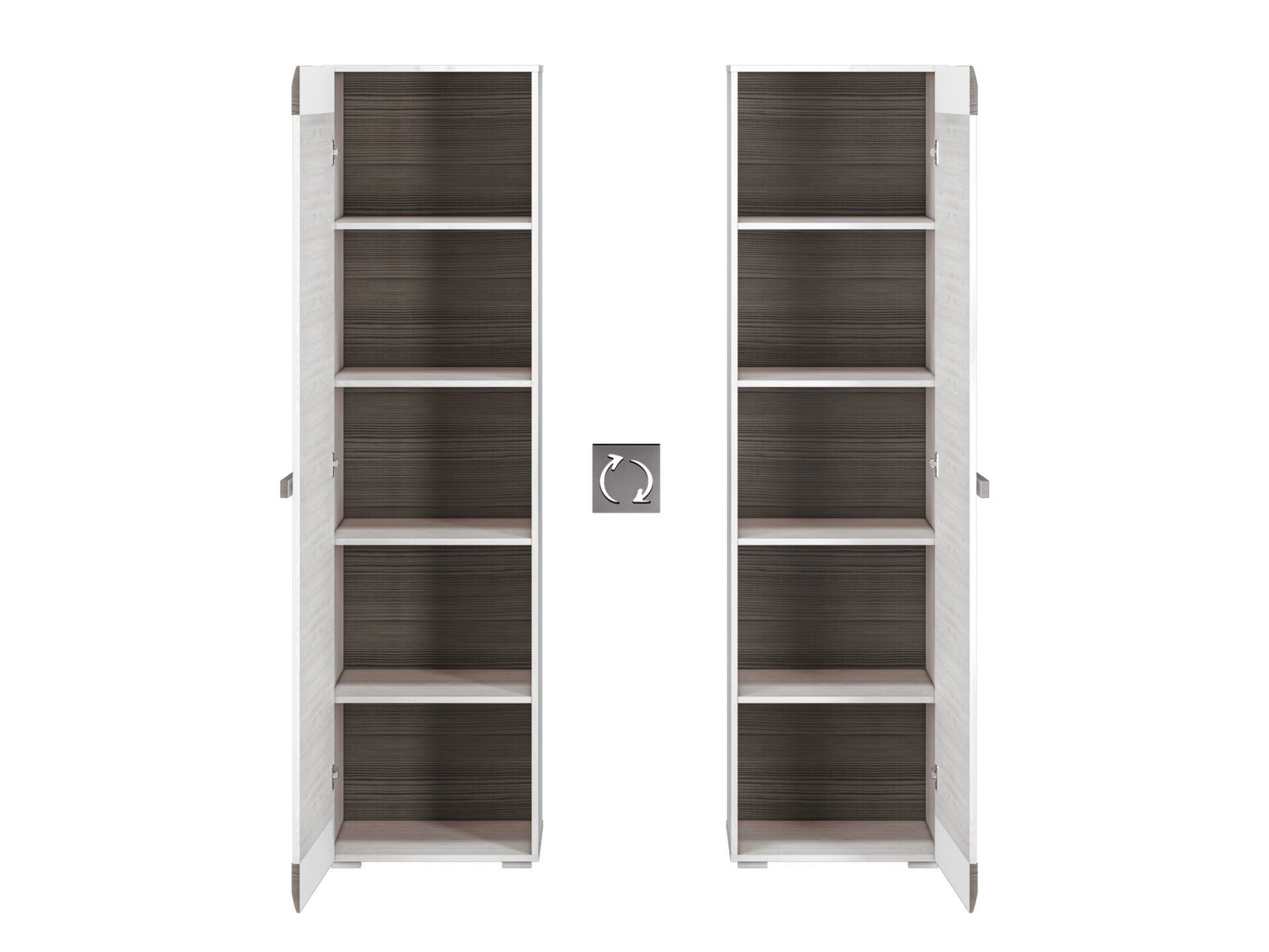 BLANCO 03 sniego pušis/MDF nauja pilka - lentyna - Paveikslėlis 7