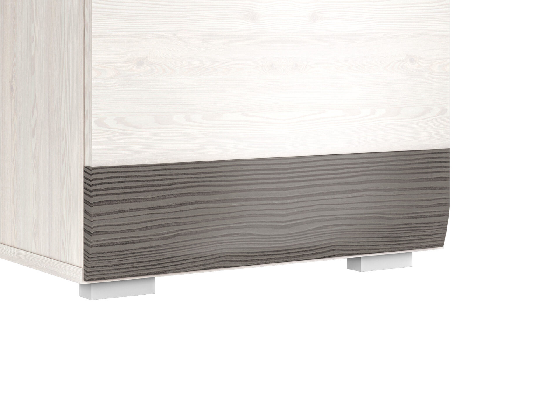 BLANCO 11 sniego pušies/MDF naujas pilkas rašomasis stalas - Paveikslėlis 7