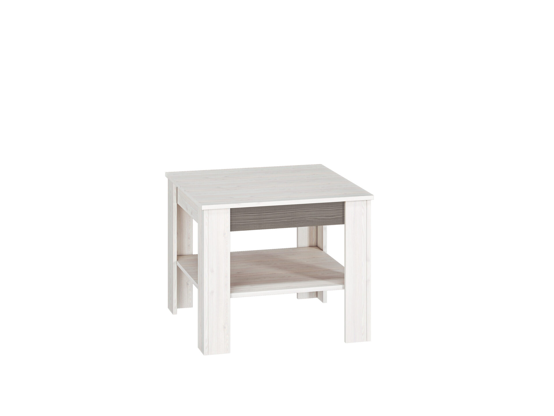 BLANCO 13 sniego pušis/MDF naujas pilkas kavos staliukas