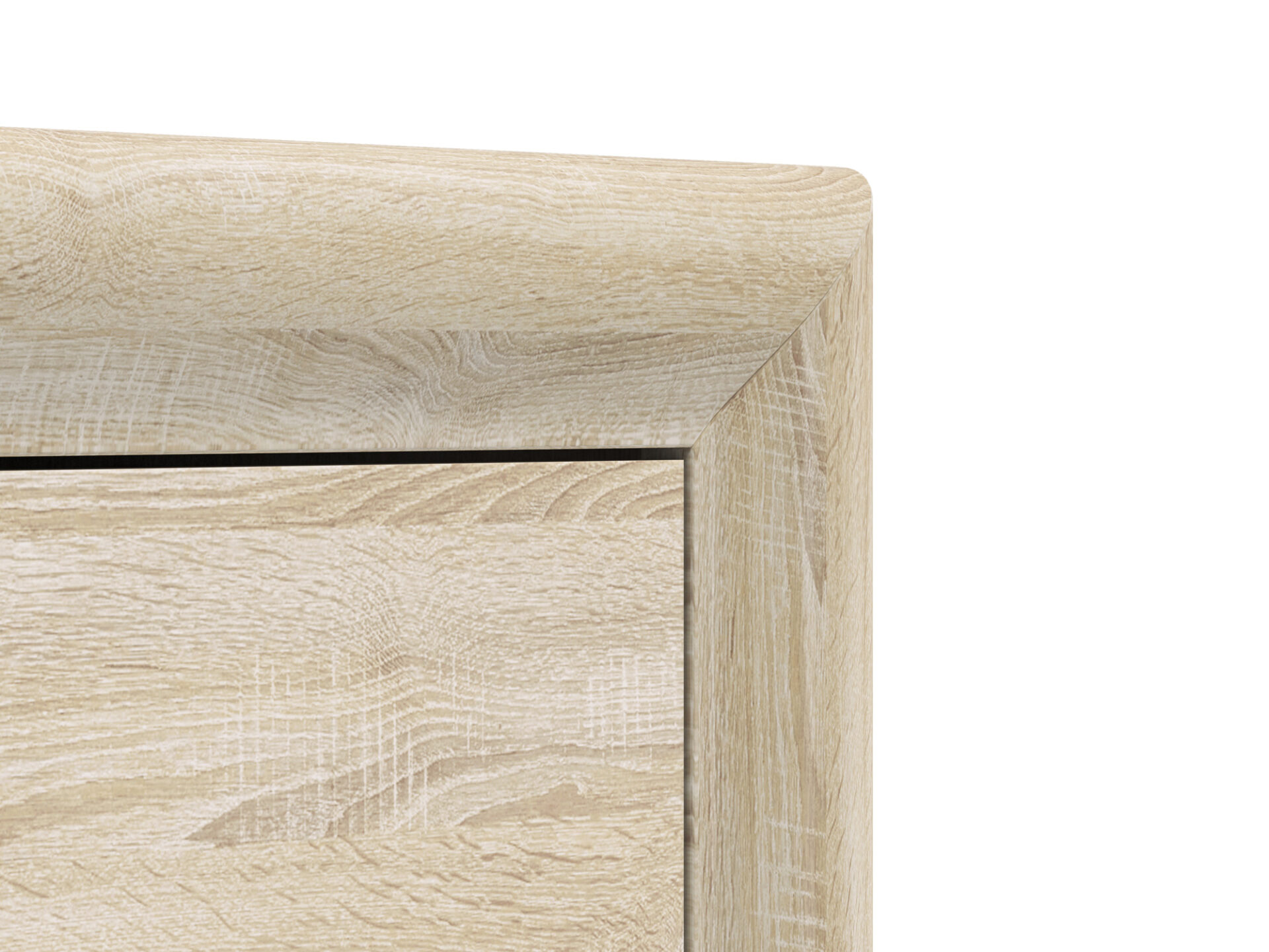 CASTEL 01 šviesus sonoma/MDF sonoma triufelis - spinta - Paveikslėlis 5