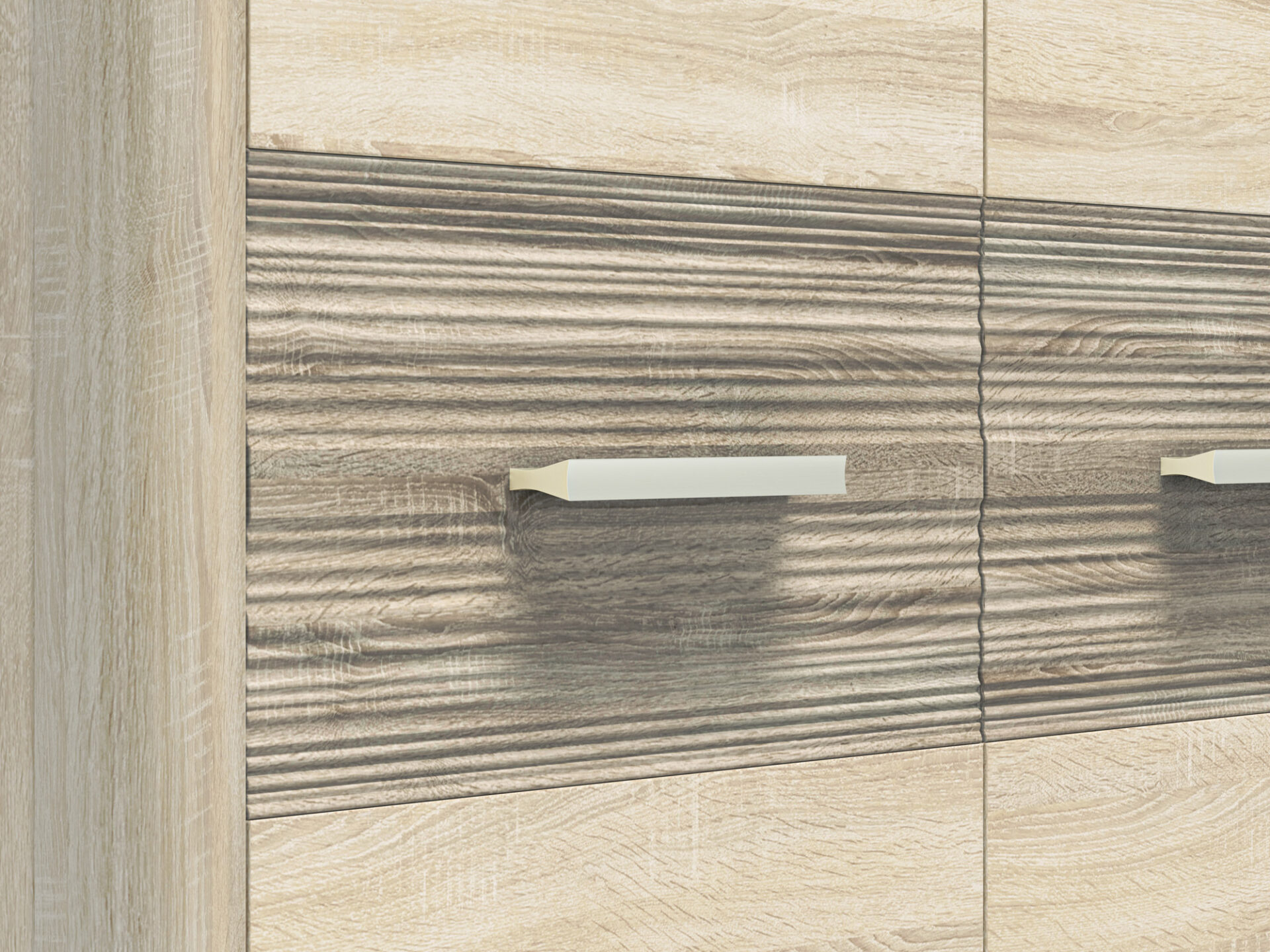 CASTEL 01 šviesus sonoma/MDF sonoma triufelis - spinta - Paveikslėlis 6