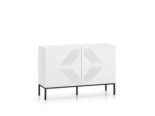 „Clearing 03 Alpine White / Black Base“ – 2D komoda