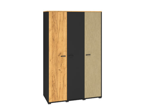 „Colt 01 Gold Craft Oak/Black-Premium Steel“ – 3D spinta