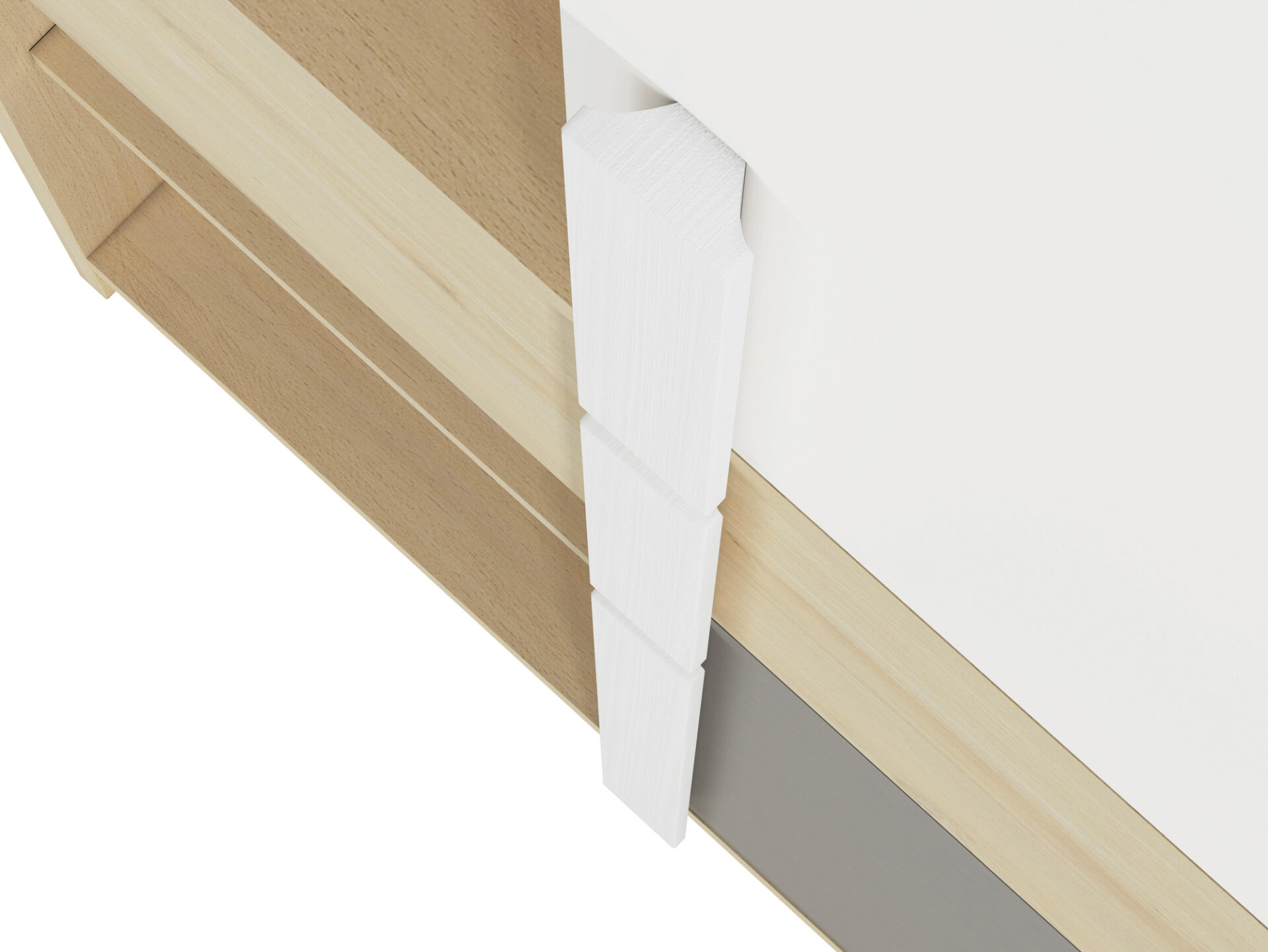 Drop 03-01 fjord buko balta/platinos pilka - lentyna — изображение 7