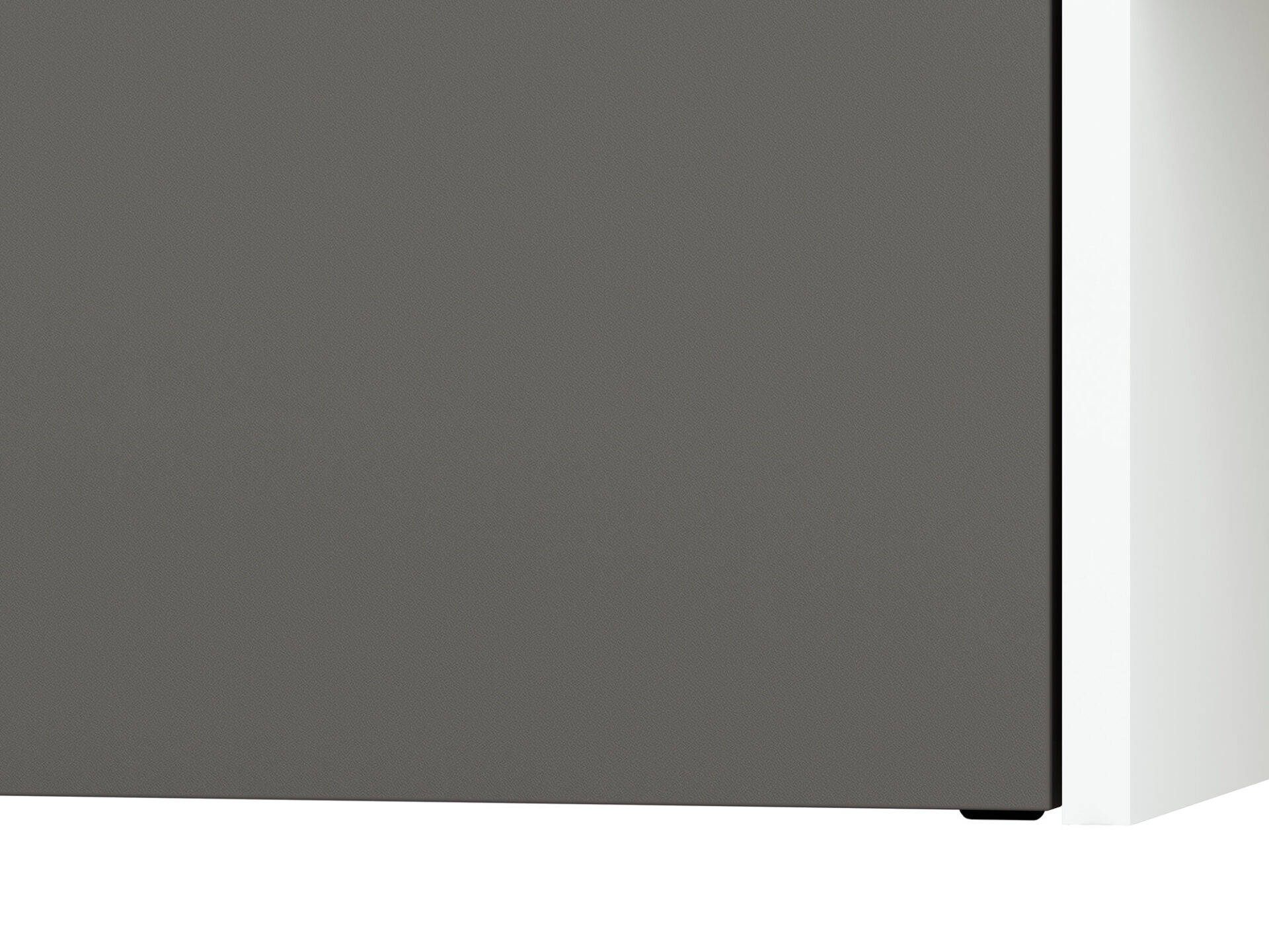 FINI 09 ąžuolo spalvos korpusas / baltas priekis / antracito spalvos įdėklas lovai — изображение 7