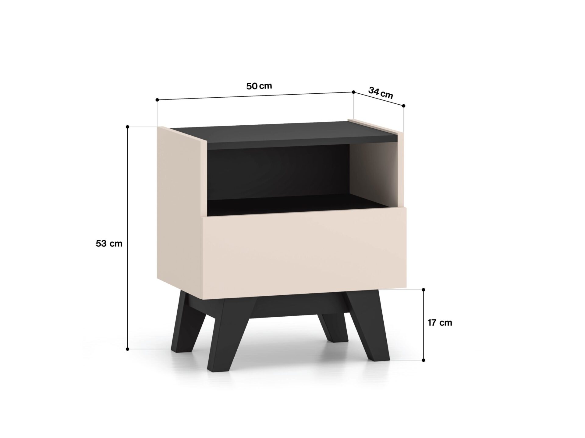 „Freshion 06“ kašmyro/juodos spalvos – 1S spintelė - Paveikslėlis 6