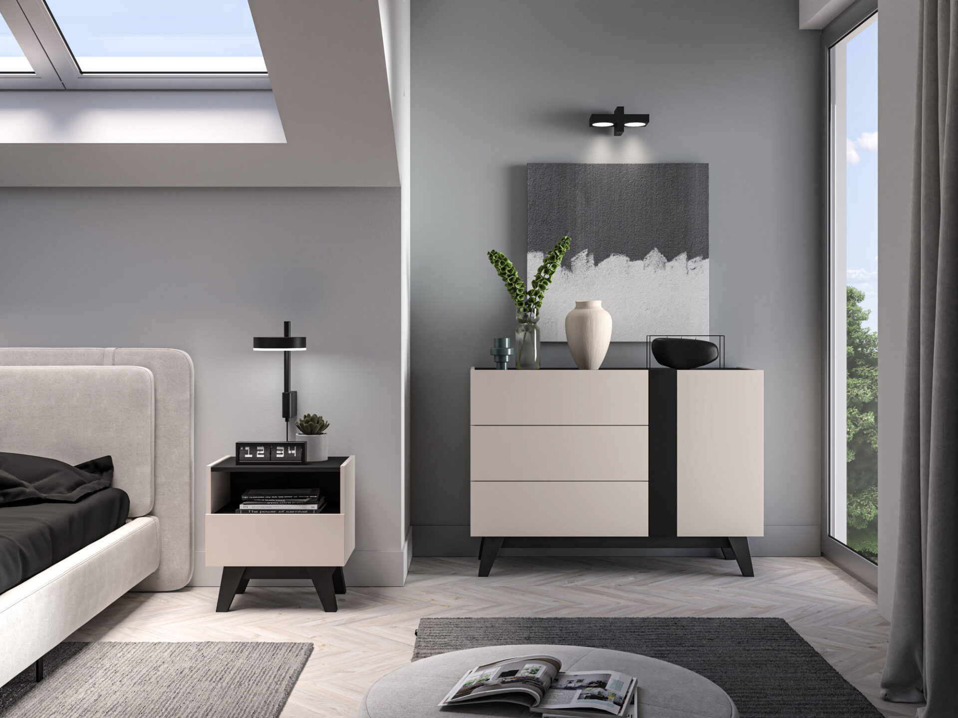 „Freshion 06“ kašmyro/juodos spalvos – 1S spintelė - Paveikslėlis 9