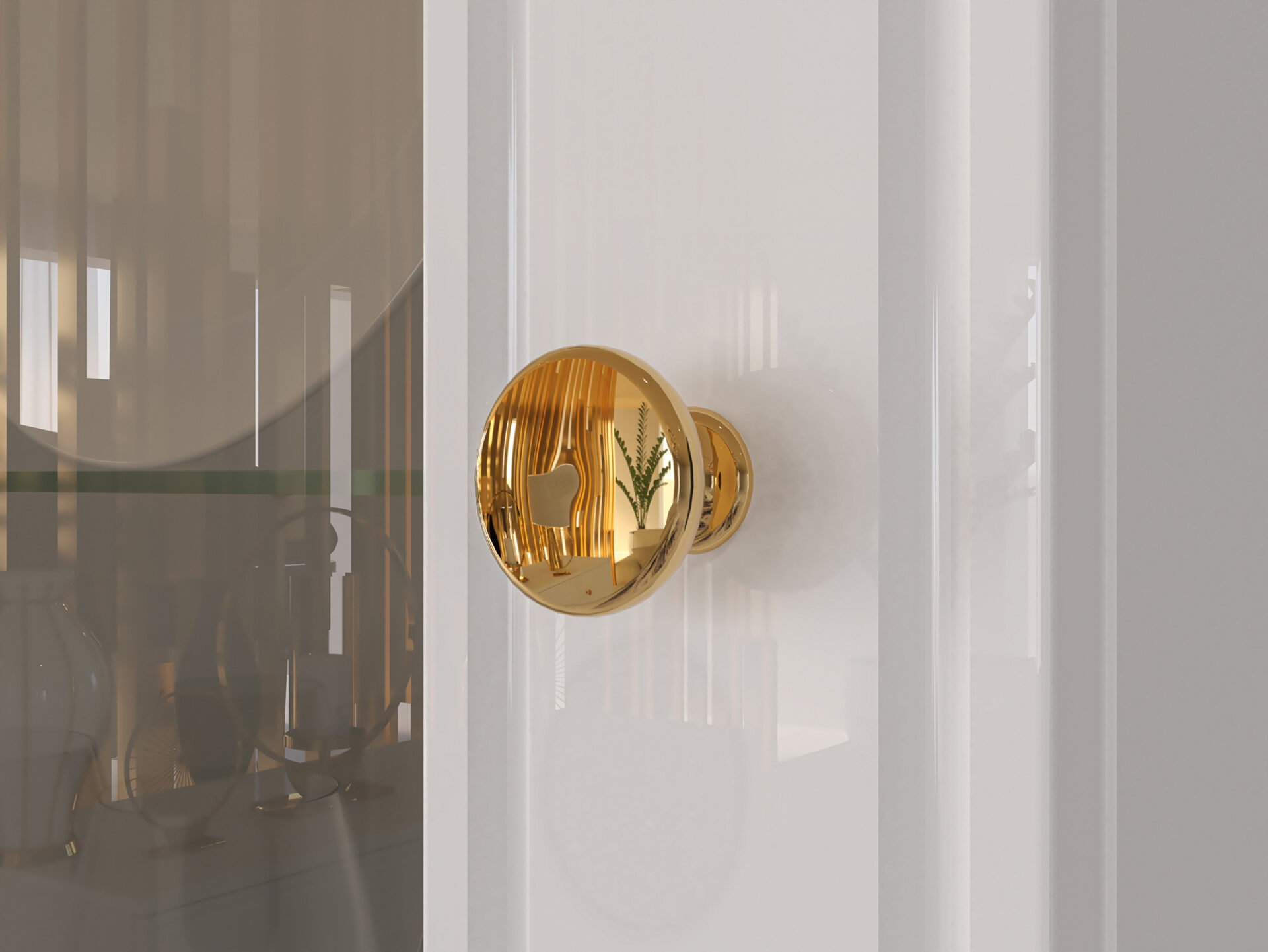 Goldin 02 Alpių balta/Blizgi balta - vitrina - Paveikslėlis 6