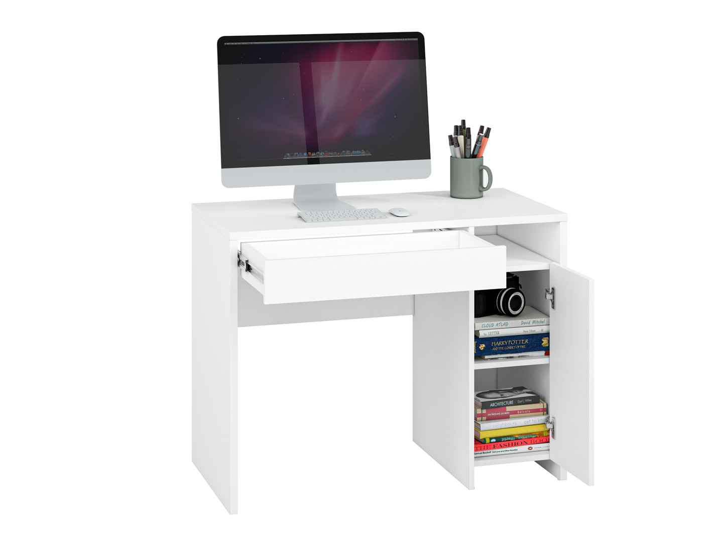 Kendo 02 - baltas - rašomasis stalas — изображение 6