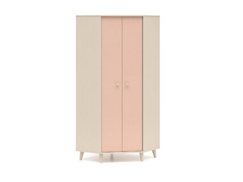 Mevel 01 Desert Sand/Millennial Pink – 2D kampinė spinta