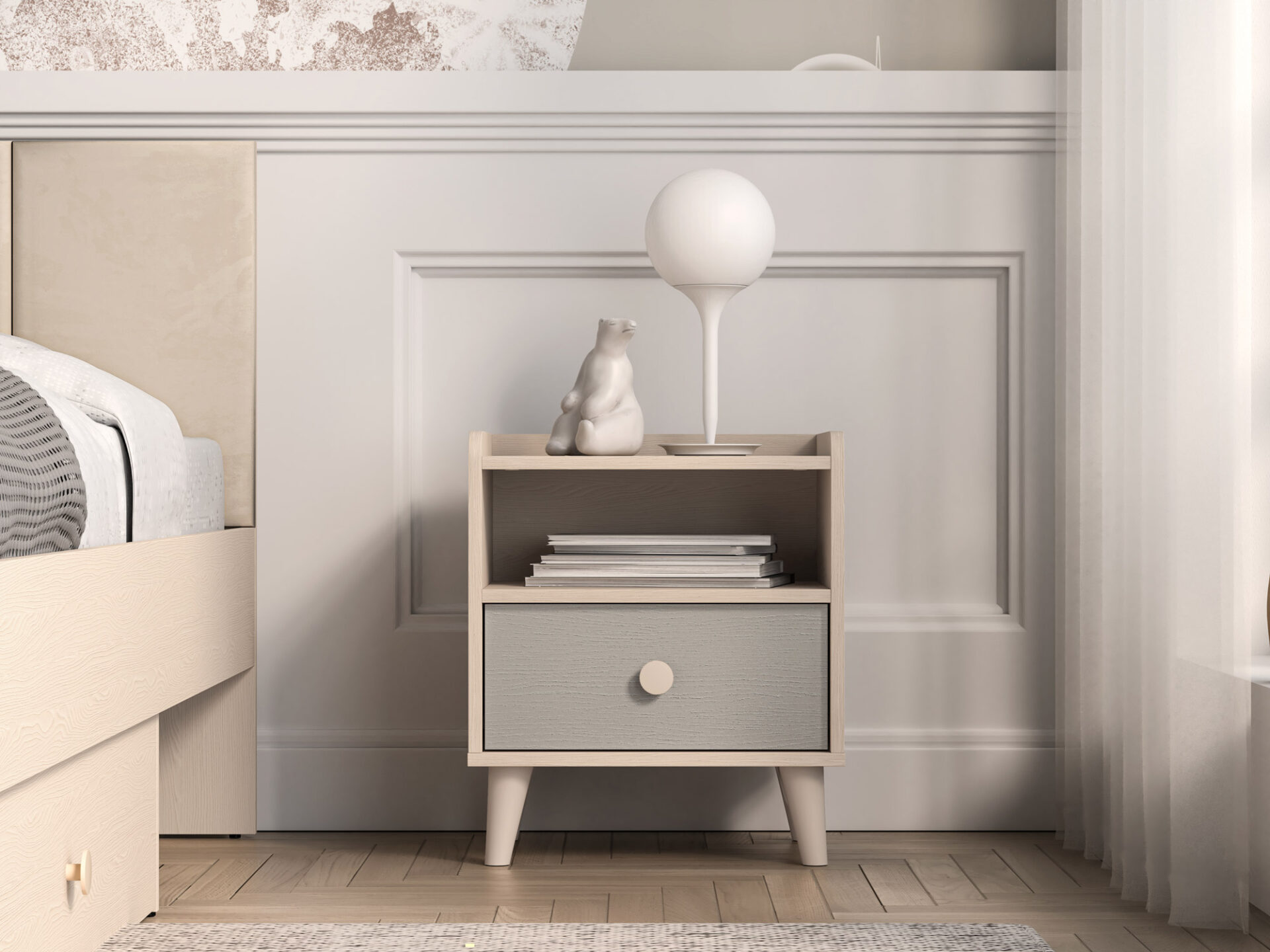 „Mevel 10 Desert Sand/Grey Palladium“ – 1S spintelė - Paveikslėlis 3