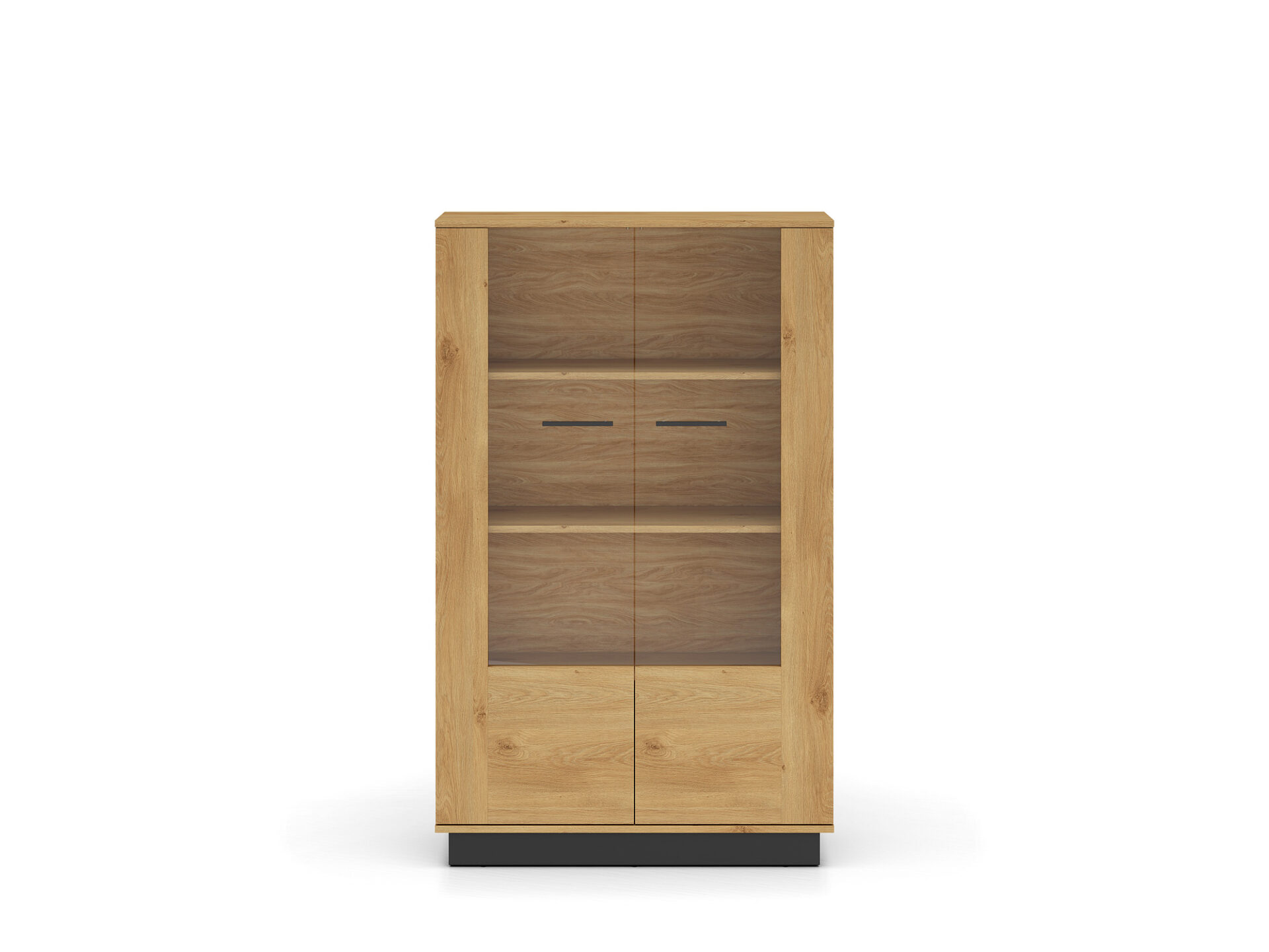 MODESTO 03 stilinga ąžuolo/juodos spalvos – 2D vitrina — изображение 3