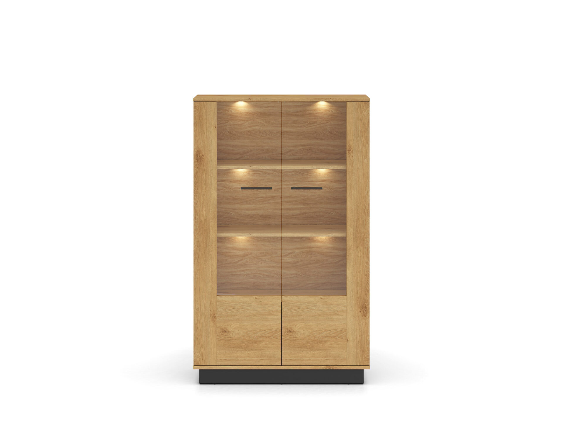 MODESTO 03 stilinga ąžuolo/juodos spalvos – 2D vitrina — изображение 4