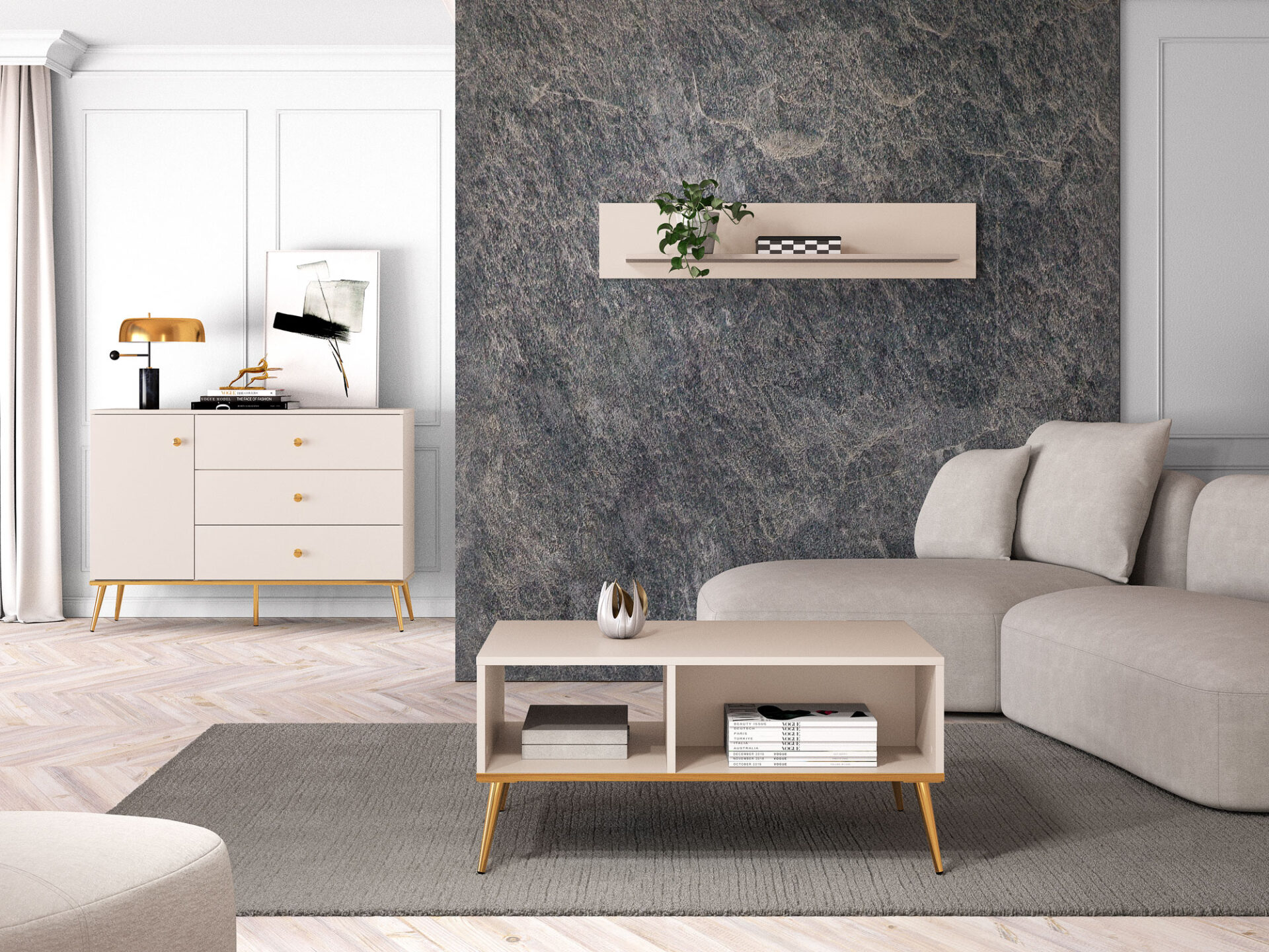 Selgin 07 kašmyro staliukas