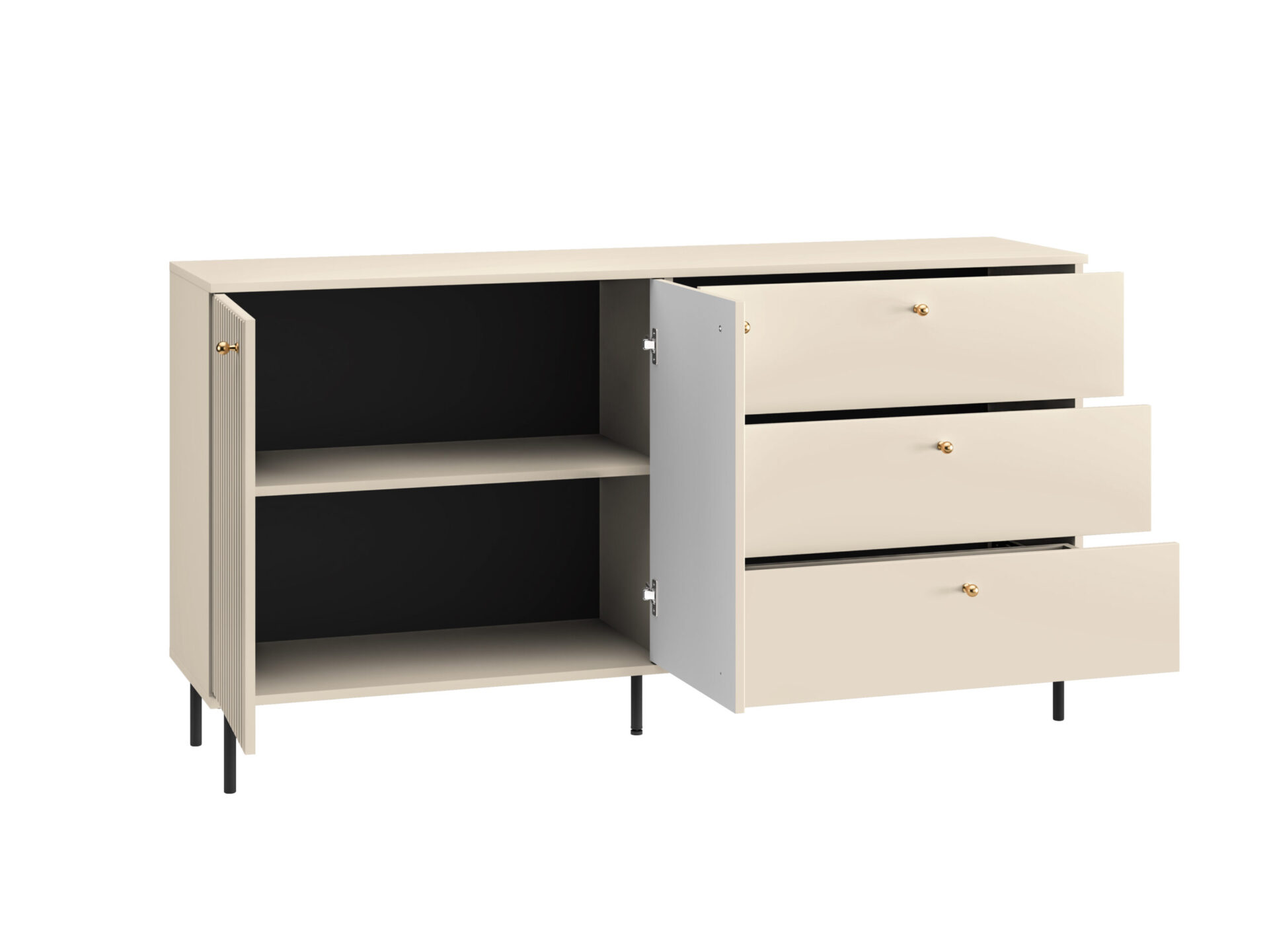 Sophie 04 kašmyro - 2D3S komoda - Paveikslėlis 3