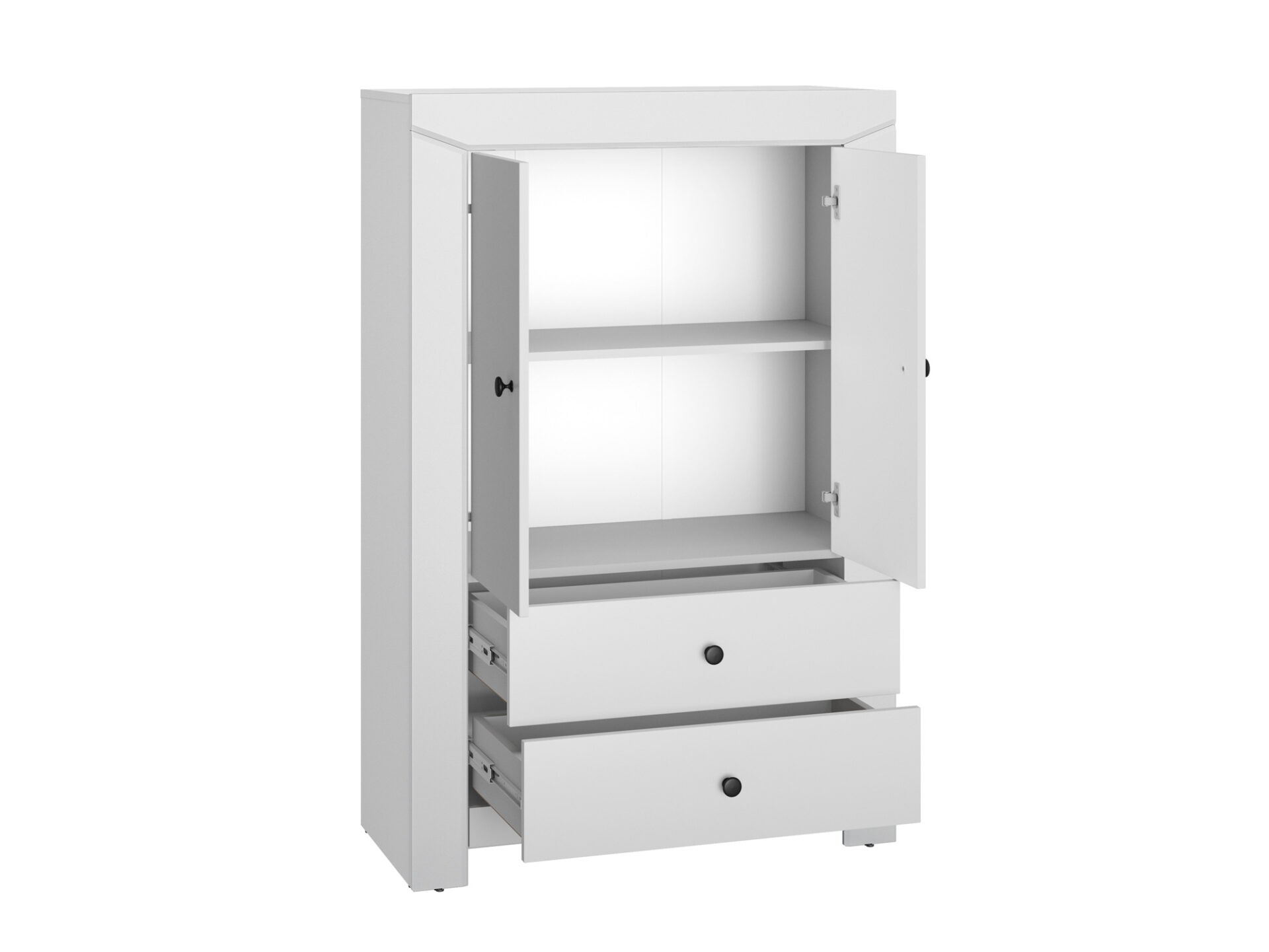 Terni 05 pilkai sidabrinė komoda - Paveikslėlis 2