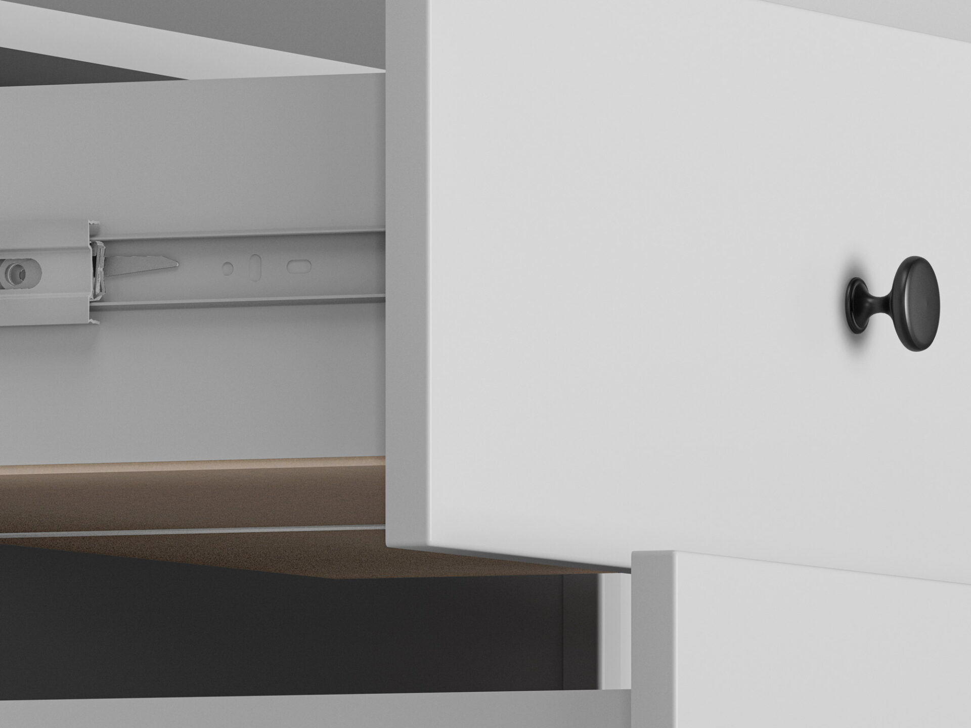 Terni 05 pilkai sidabrinė komoda - Paveikslėlis 7