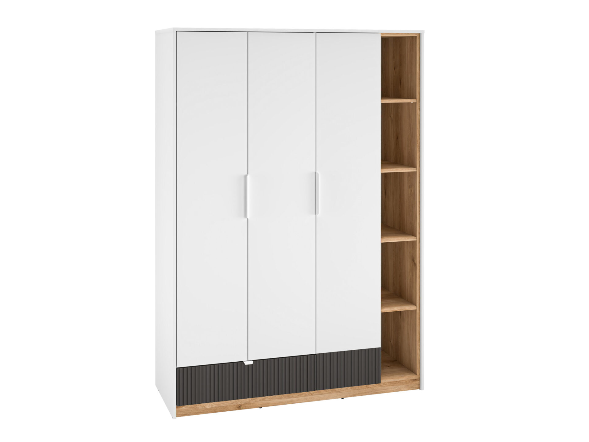 Torino 01 Alpių balta/Castello medaus/matinė grafito - Drabužinė