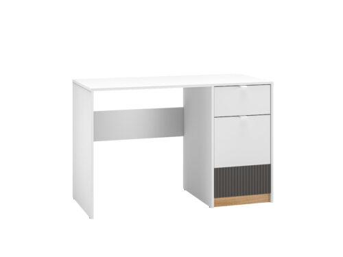 Torino 08 Alpių balta/Castello medaus/matinis grafitas – Rašomasis stalas