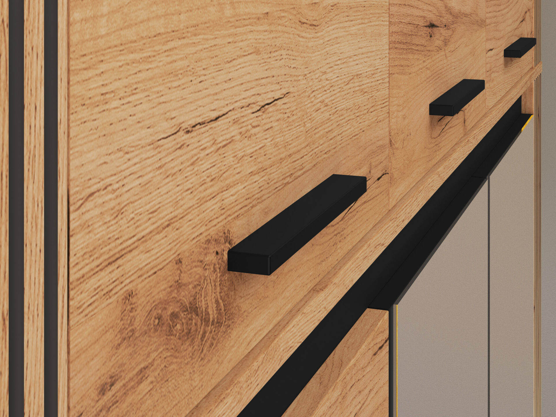 URSO 11 craft auksinė/juoda - 3D prailginimas - Paveikslėlis 9