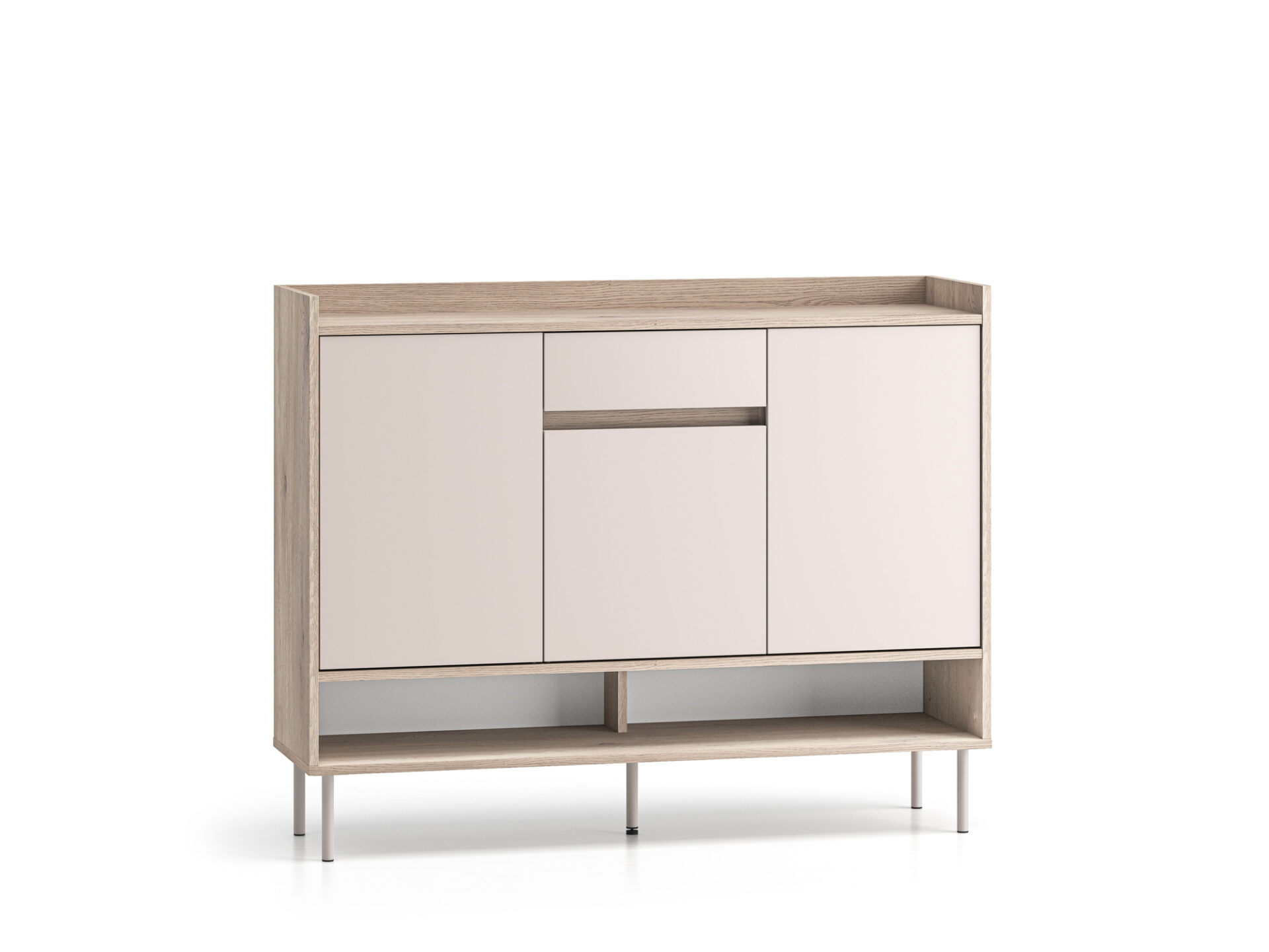 Voco 02 kremonos ąžuolo terakota / kašmyras - 3D1S komoda