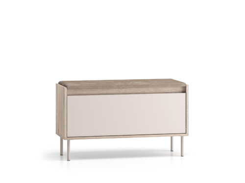 Voco 05 Cremona ąžuolo terakotos / kašmyro – 1K spintelė