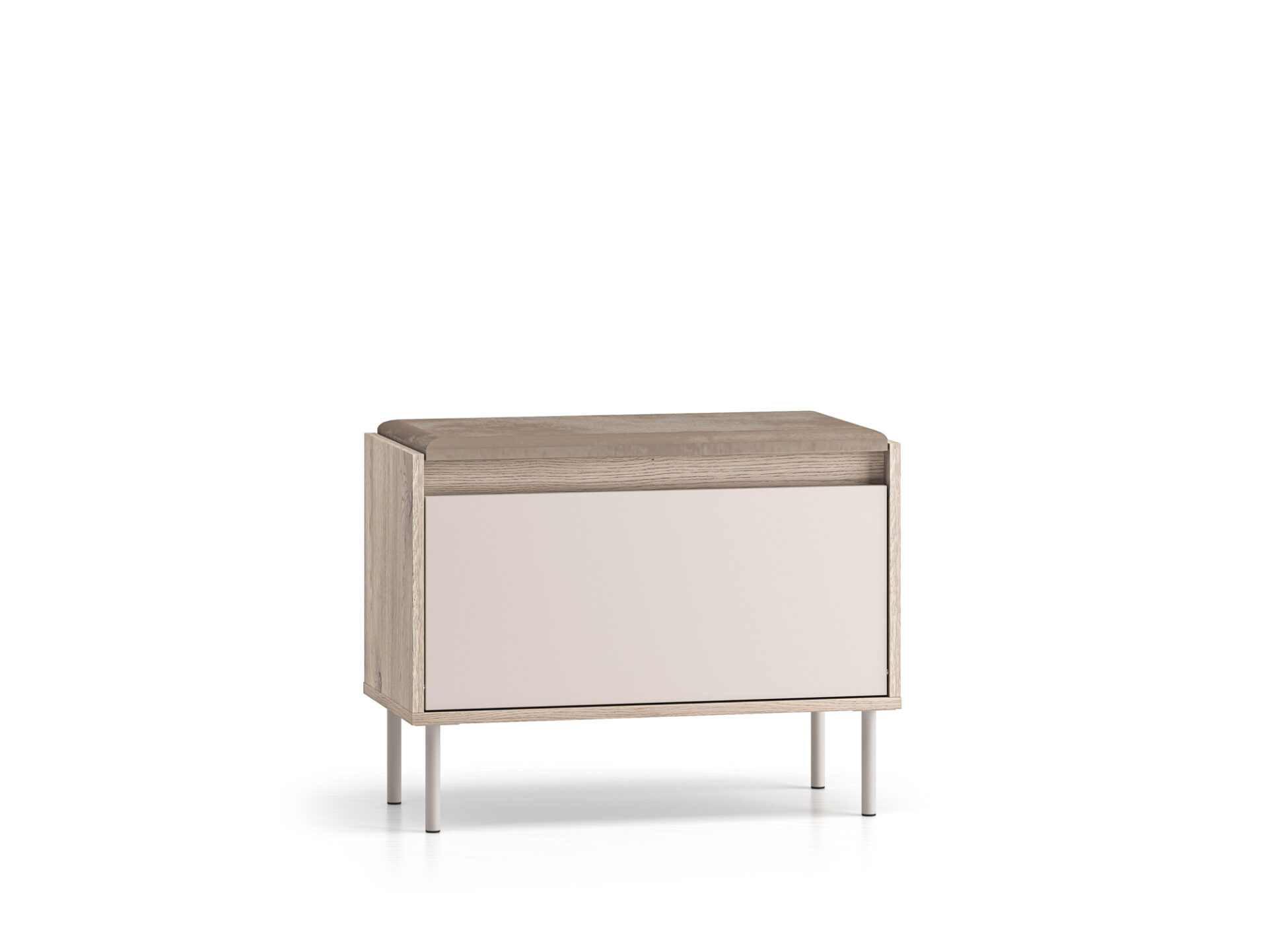 Voco 06 Cremona ąžuolo terakotos / kašmyro - 1K spintelė