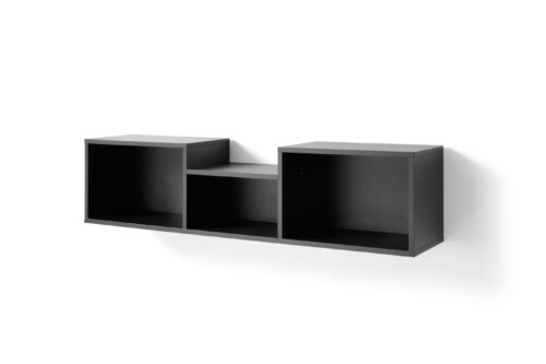 SERGIO System 11 eukaliptus + dąb baltic dune + czarny onyx