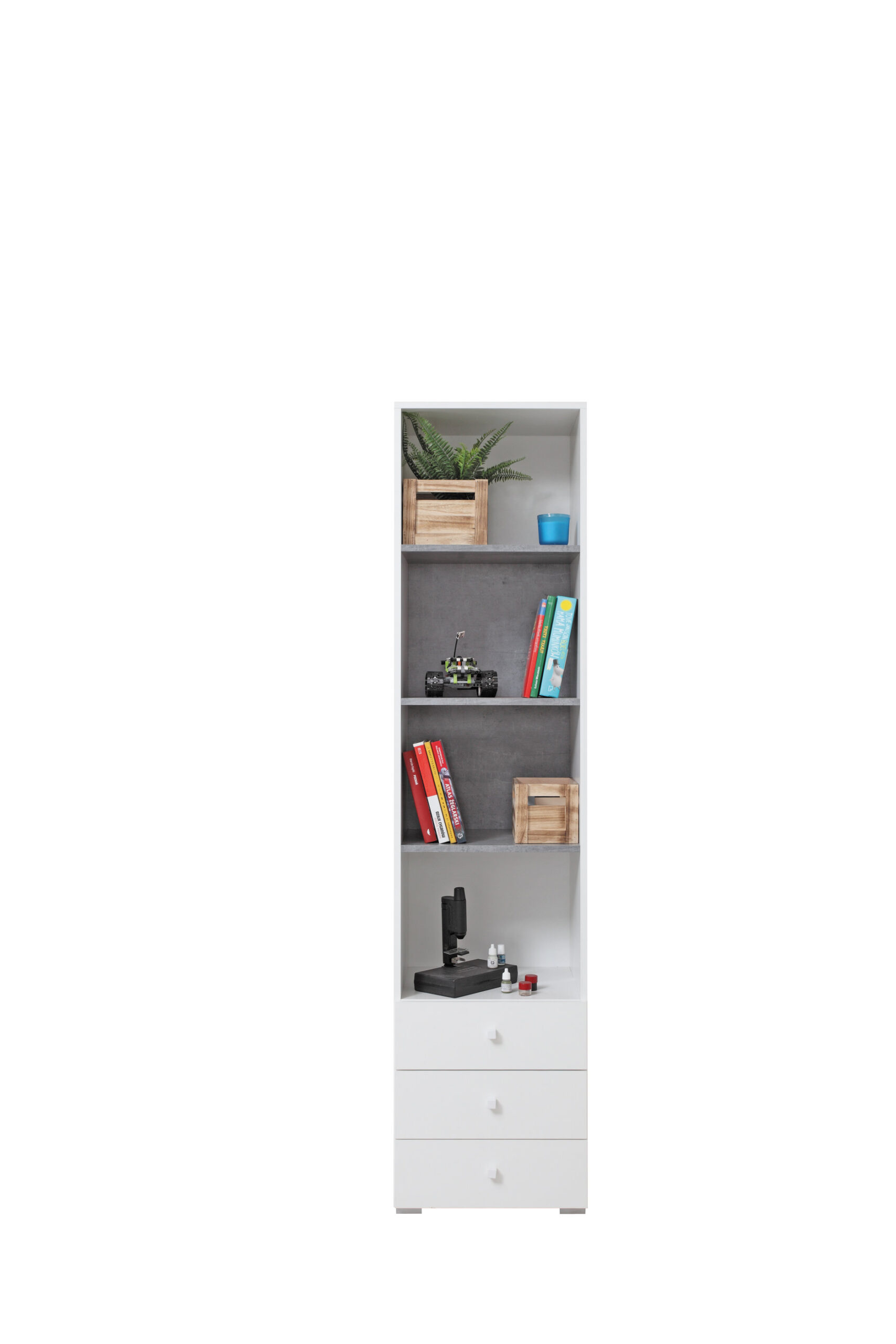 SIGMA System 7 balta prabanga + betonas